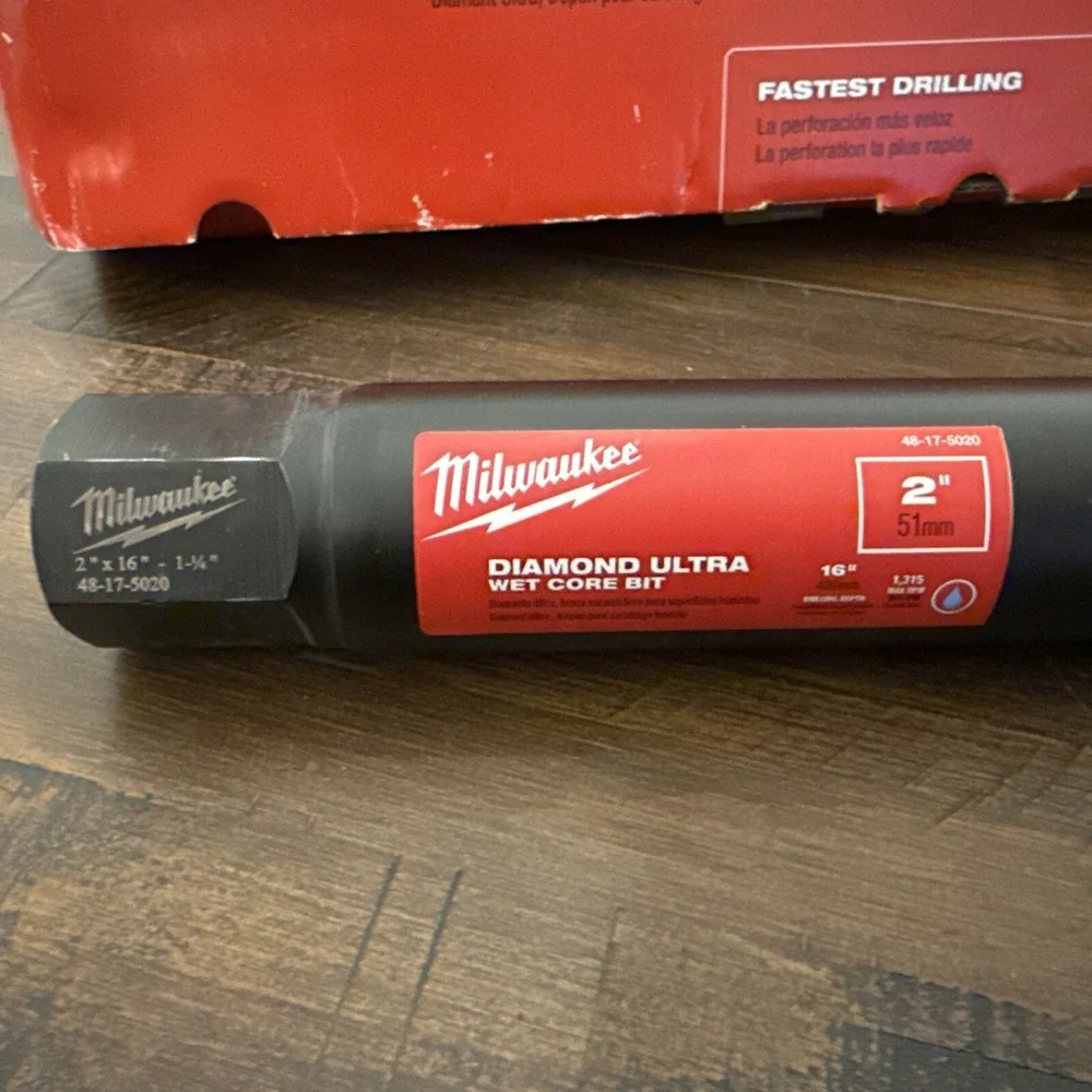 Milwaukee Tool 48-17-5020 2 In. Diamond Ultra Wet Core Bit 16